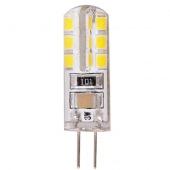Лампа светодиодная LED G4 2Вт=20Вт 160Лм 4000К Белый 12В Feron (LB-420 25448)  12В - Лампа