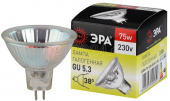 Лампа галогенная GU5.3-JCDR (MR16) -75W-230V-Cl ЭРА C0027366 Цоколь GU5.3 (MR16) - Лампа