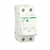 Выключатель автоматический 2п/20А В 6000А Resi9 Schneider Electric (R9F02220) Resi9 - Лампа