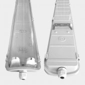Светильник светодиодный LED ДСП без ламп IP65 (аналог ЛСП-2х36) Светильники светодиодные офисные - Лампа