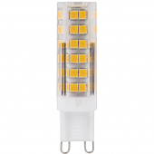 Лампа светодиодная LED G9 7Вт 580Лм 2700К Тёплый капсульная 230В (25766/LB-433) FERON 220В - Лампа