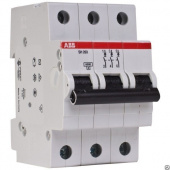 Выключатель автоматический 3п/16А С 4.5кА SH203L ABB SH200L - Лампа