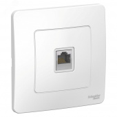 Розетка компьютерная скрытой установки RJ45 Белый BLANCA  Blanca - Лампа