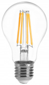 Лампа светодиодная LED Е27 7Вт Filament 760Лм 4000К Белый Шар (25877) FERON Цоколь Е27/Е40 (R63, R80) - Лампа
