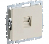 Розетка компьютерная RJ45 кат.5E бежевый BRITE IEK  Brite - Лампа