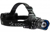Фонарь налобный аккумуляторный 10Вт LED/ Laser LED/ Li-ion 18650 3x1200mAh/алюм./ USB Type-C Налобные фонари - Лампа