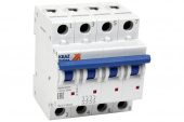 Выключатель автоматический четырехполюсный 6А C 4,5кА AC OptiDin BM63-4C6-4,5-УХЛ3 КЭАЗ - Лампа