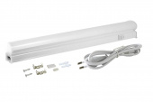 Светильник светодиодный LED ДПО-16Вт 1400Лм 6500К пластик Т5 IP20 с выключателем и сетевым шнуром  Светильники с выключат. - Лампа