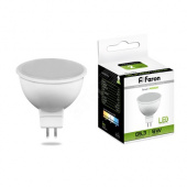 Лампа светодиодная LED G5.3 9Вт MR16 4000K Белый 230В (25840 LB-560) FERON Цоколь GU5.3 (MR16) - Лампа