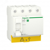 Выключатель дифференциального тока УЗО 4п/40А 300мА АС RESI9 (R9R54440) Schneider Electric Resi9 - Лампа