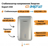 Стабилизатор напряжения ЭНЕРГИЯ эксперт 350 Стабилизаторы напряжения газовых котлов - Лампа