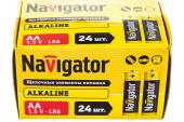 Элемент питания алкалиновый LR6/AAA Navigator Пальчиковые R6/AA - Лампа