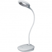 Светильник светодиодный настольный 93 157 NDF-D031-4W-4K-WH-LED 4Вт 4000К 230лм USB на основании БЕЛЫЙ Navigator Светильники настольные и лампы к ним - Лампа