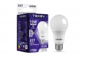 Лампа светодиодная 10Вт А60 4000К Е27 176-264В TOKOV ELECTRIC TKE-A60-E27-10-4K Лампы светодиодные  - Лампа