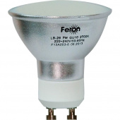 Лампа светодиодная LED GU10 7Вт 560Лм 2700К Теплая белый 230В (LB-26 25289) Feron Цоколь GU10 - Лампа