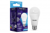 Лампа светодиодная 20Вт А60 6500К Е27 176-264В TOKOV ELECTRIC TKE-A60-E27-20-6.5K Лампы светодиодные  - Лампа