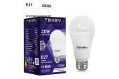Лампа светодиодная LED E27 20Вт 1800Лм 4000К А60 176-264В Лампы светодиодные  - Лампа