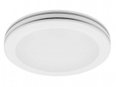 Светильник светодиодный LED ДБО-24Вт1680Лм 4000K IP20 круглый белый с хромированными кольцами (28780 / AL579) FERON Люстры - Лампа
