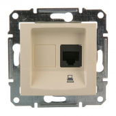 Розетка компьютерная RJ45 категория 5е в рамку бежевая (SDN4300147) Sedna Schneider Electric Sedna - Лампа