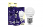 Лампа светодиодная 7Вт G45 3000К Е27 176-264В TOKOV ELECTRIC TKE-G45-E27-7-3K Лампы светодиодные  - Лампа
