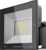 Прожектор светодиодный 50Вт 6000К IP65 4000лм Черный ОНЛАЙТ OFL-50-6K-BL-IP65-LED  Прожекторы светодиодные СДО - Лампа