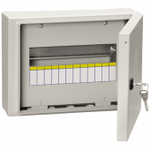 Щит распределительный навесной ЩРн-12з IP54 с замком 265х310х120 EKF mb24-12 Щит распределительный  (ЩР) - Лампа