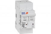 Выключатель автоматический двухполюсный 20А C 4,5кА AC OptiDin BM63-2C20-4,5-УХЛ3 КЭАЗ - Лампа