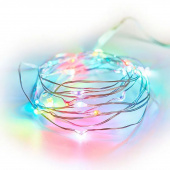 Гирлянда домашняя светодиодная Роса 2м 20LED RGB Гирлянды LED - Лампа