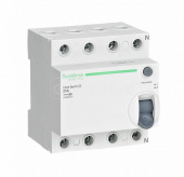 Выключатель дифференциального тока (УЗО) 4п/25А 30мА тип A City9 Systeme Electric УЗО - Лампа