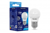 Лампа светодиодная 10Вт G45 6500К Е27 176-264В TOKOV ELECTRIC TKE-G45-E27-10-6.5K Лампы светодиодные  - Лампа
