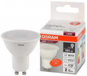 Лампа светодиодная LED GU10 7 Вт 4000К 560Лм спот 220 В (замена 60Вт) OSRAM Цоколь GU10 - Лампа