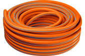 Шланг поливочный Резиновый (ТЭП) Soft Touch армированный, 3/4", 25 м, желтый, давление 7-15 бар. В приДАЧУ (1 бухта 25м) Садовый инвентарь - Лампа