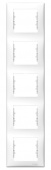 Рамка 5 постов вертикальная белый Sedna (SDN5801521) Schneider Electric  Sedna - Лампа
