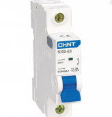 Выключатель автоматический модульный 1п C 10А 4.5кА NXB-63S (R) CHINT CHINT - Лампа