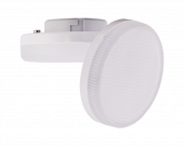 Лампа светодиодная LED GX53 6Вт 720Лм 4000К Белый (LLE-T80-6-230-40-GX53) IEK Цоколь GX53/GX70 - Лампа
